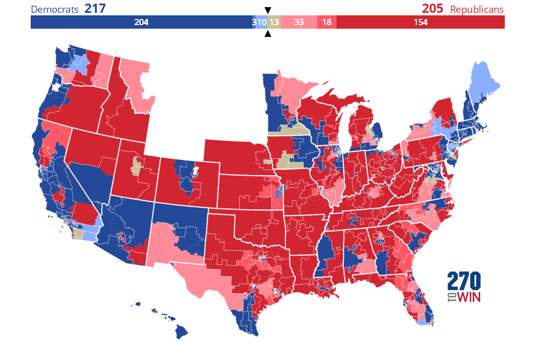 The Crosstab 2018 Midterms Forecast - 270toWin