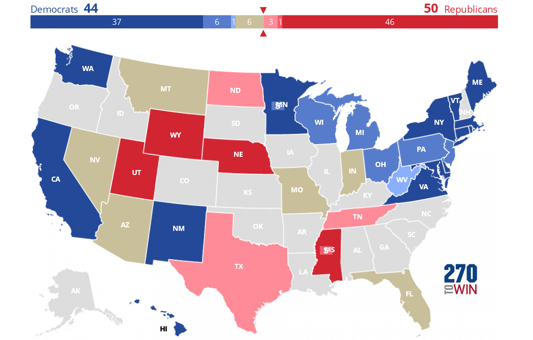 Consensus 2018 Senate Forecast