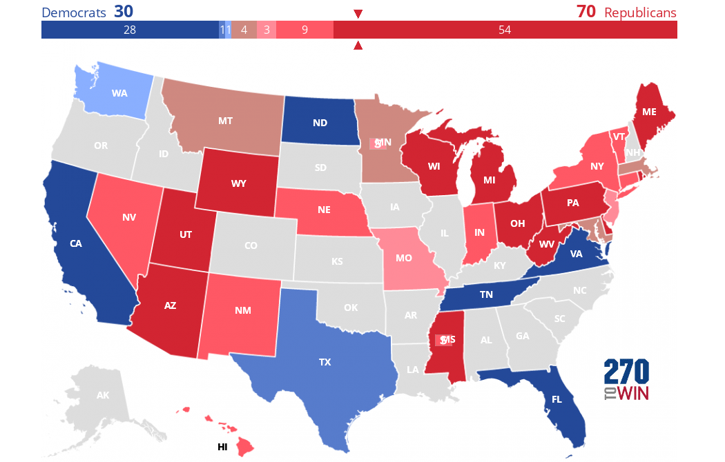 2018 Senate Election Interactive Map - 270toWin