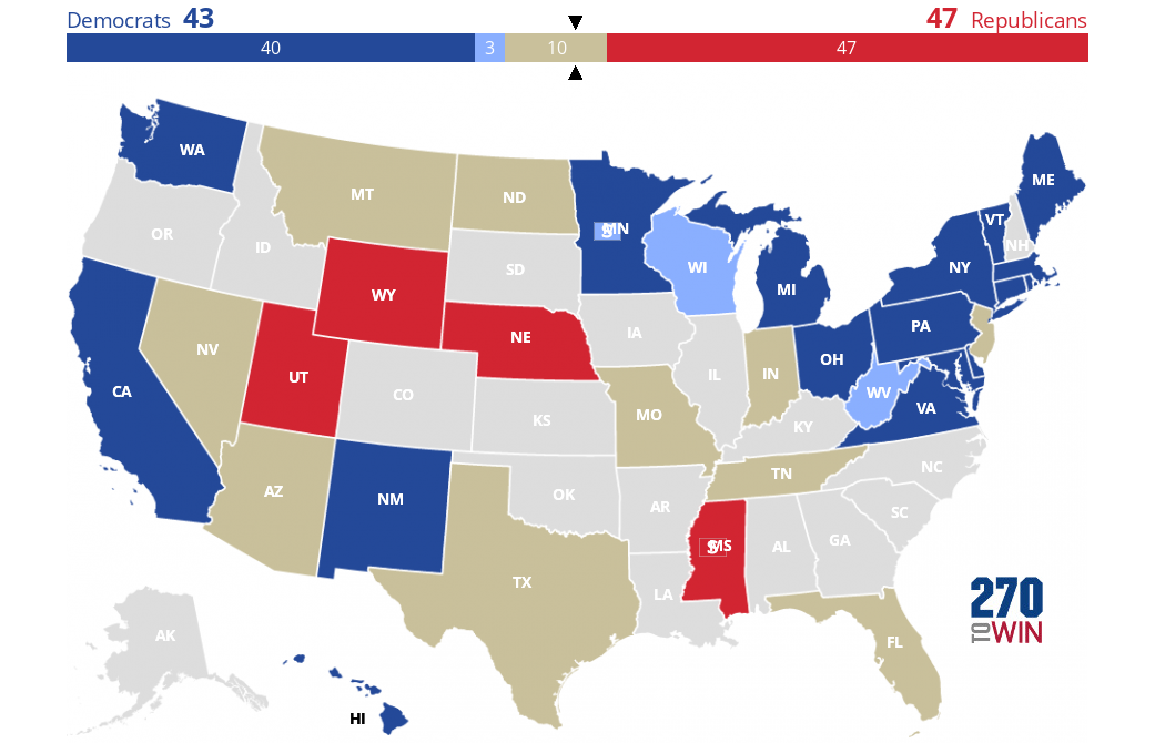 2018 Senate Election Interactive Map - 270toWin