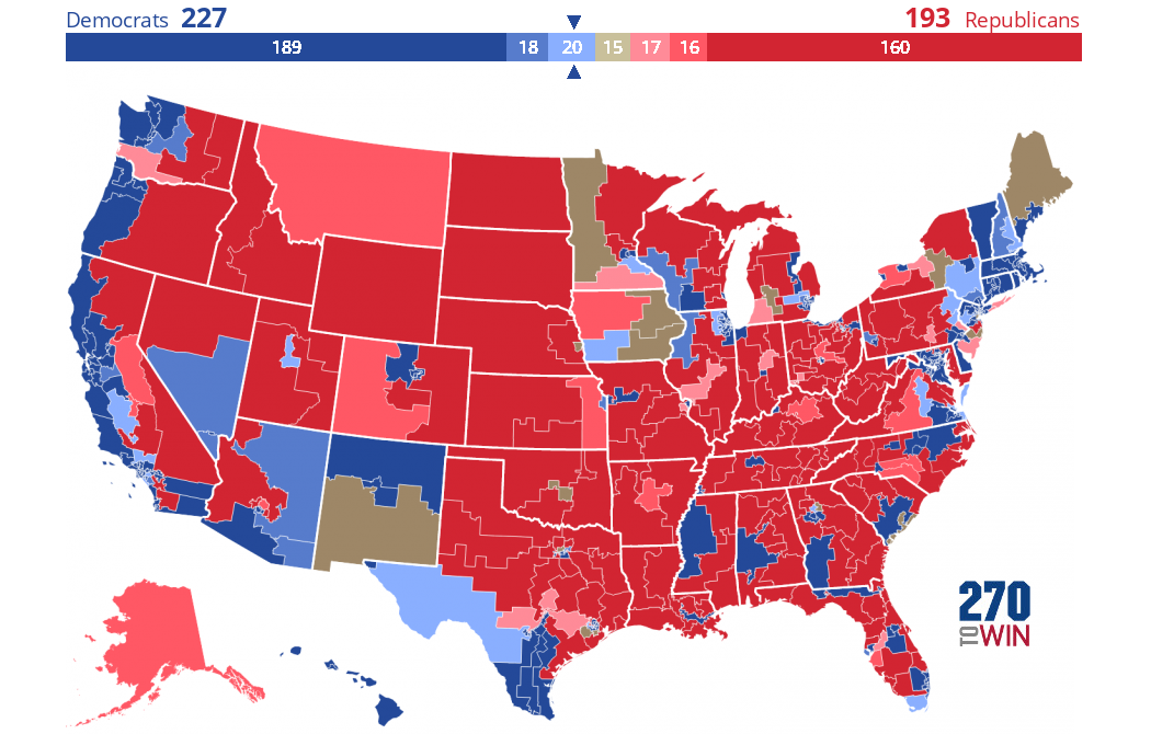 2024 Presidential Election Interactive Map AE0