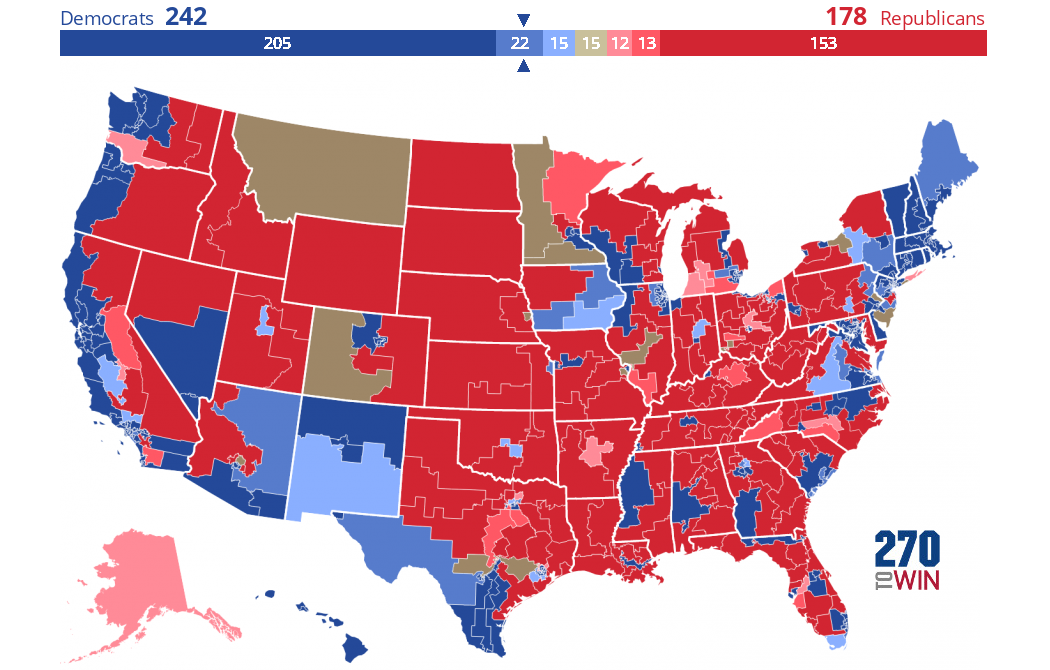 2020 House Election Interactive Map - 270toWin