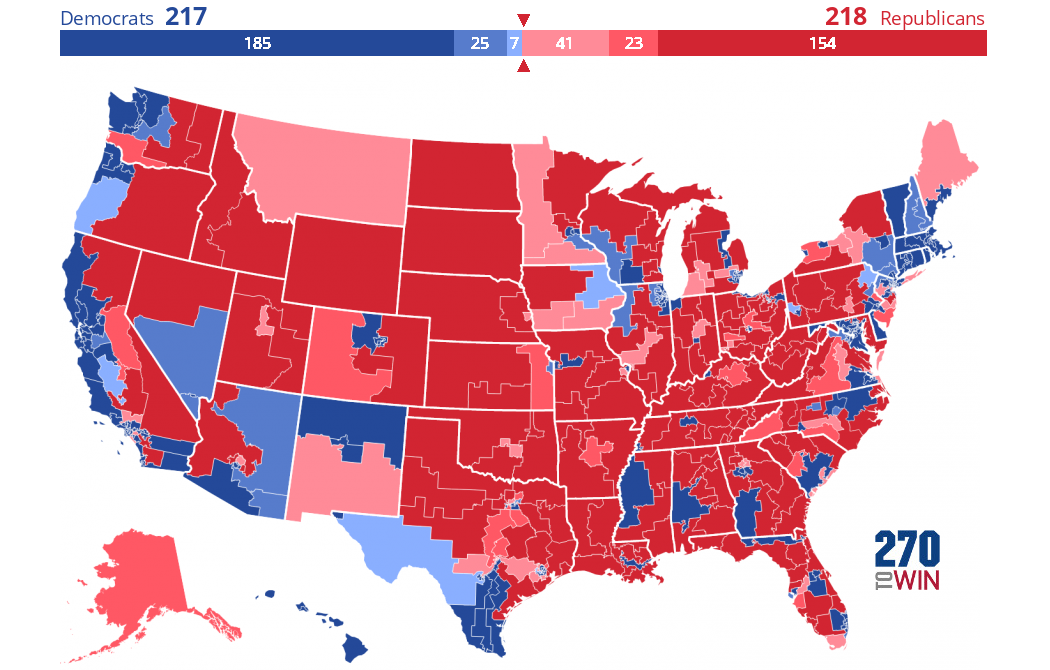 2020 House Election Interactive Map - 270toWin