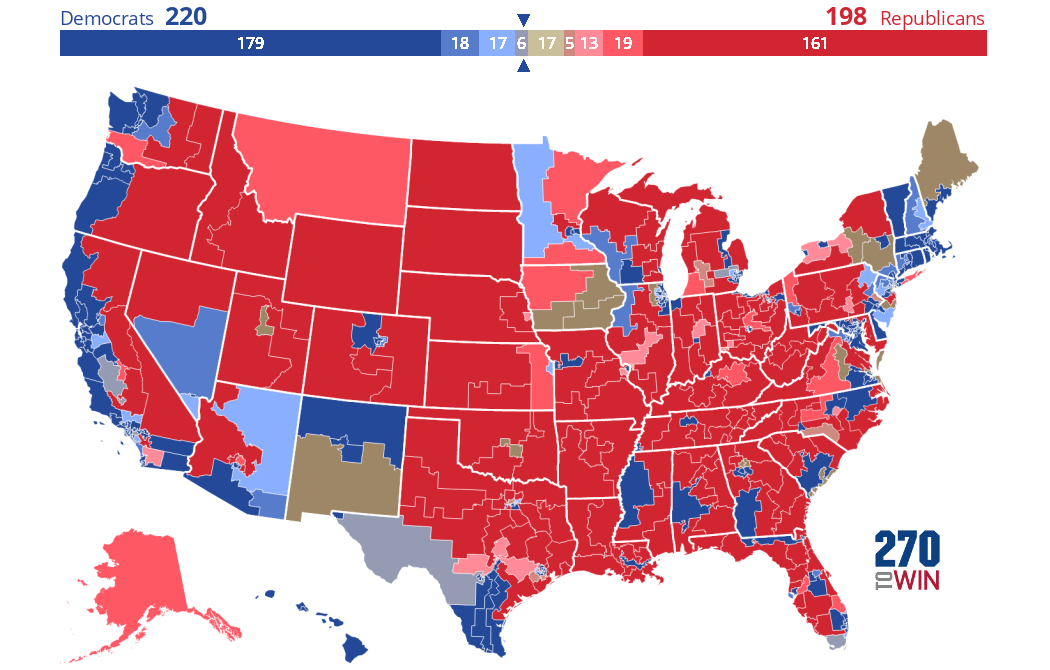 2020 House Election Interactive Map - 270toWin