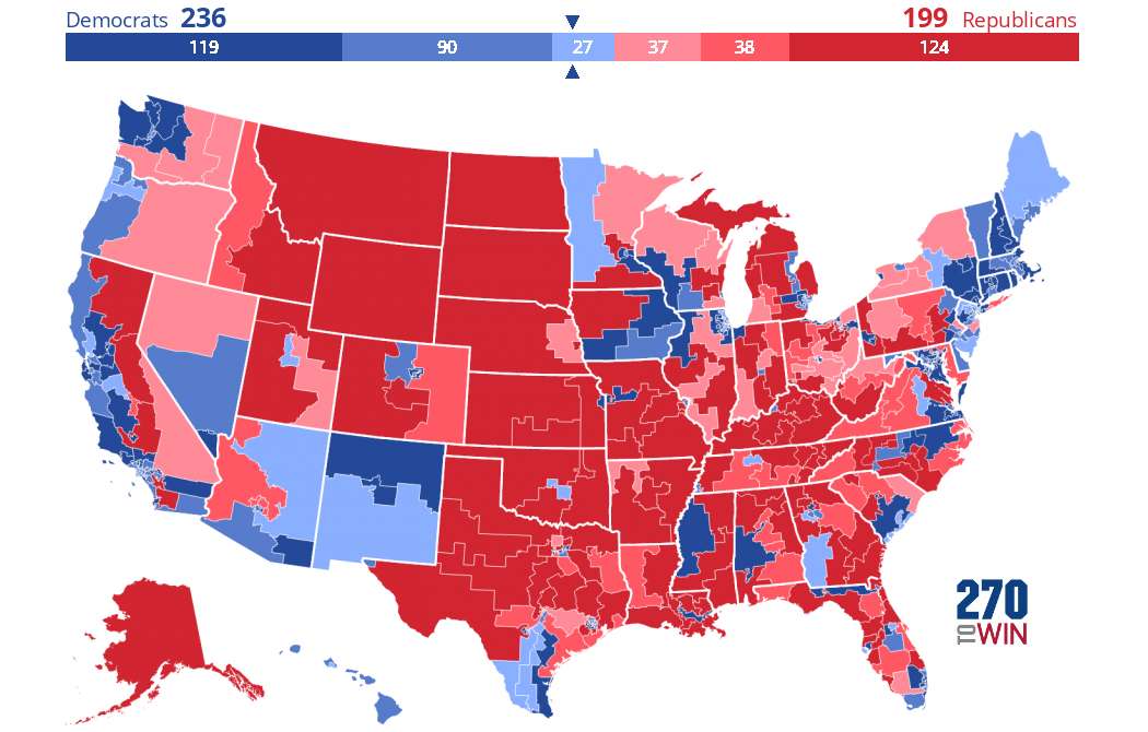2020 House Election Interactive Map 270toWin
