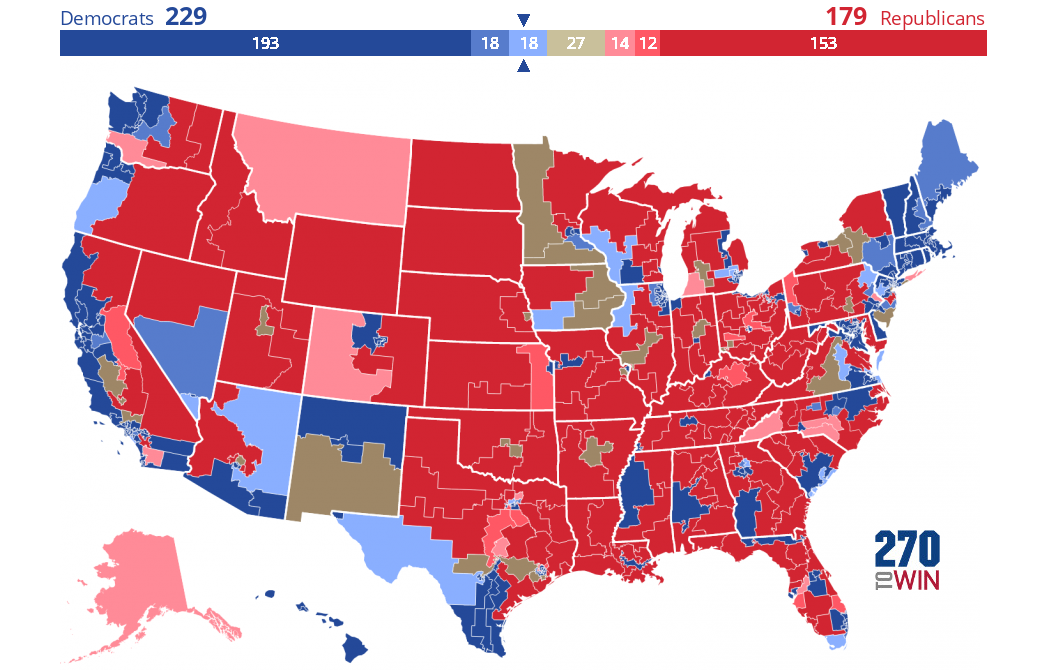 Cook Political Report 2020 House Race Ratings