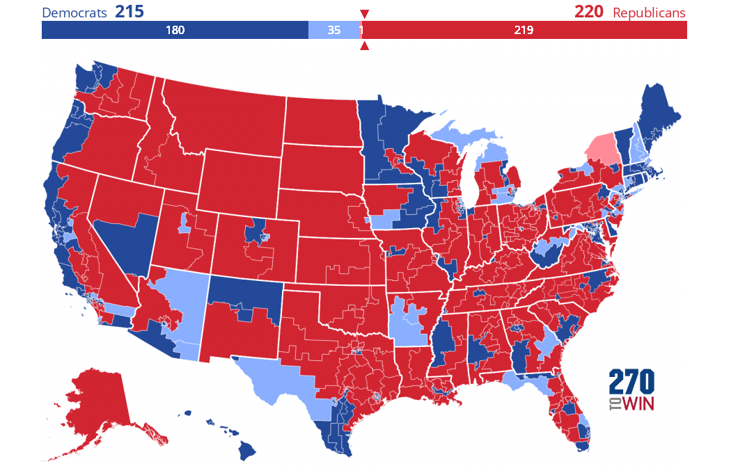 2020 House Election Interactive Map - 270toWin