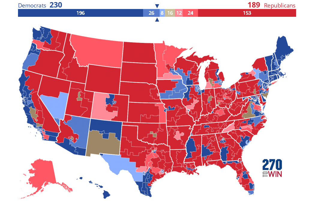 Fivethirtyeight 2020 House Forecast 270towin