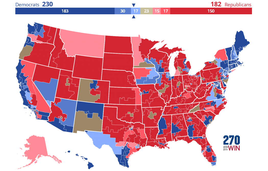 Decision Desk 0ptimus 2020 House Election Forecast 270toWin