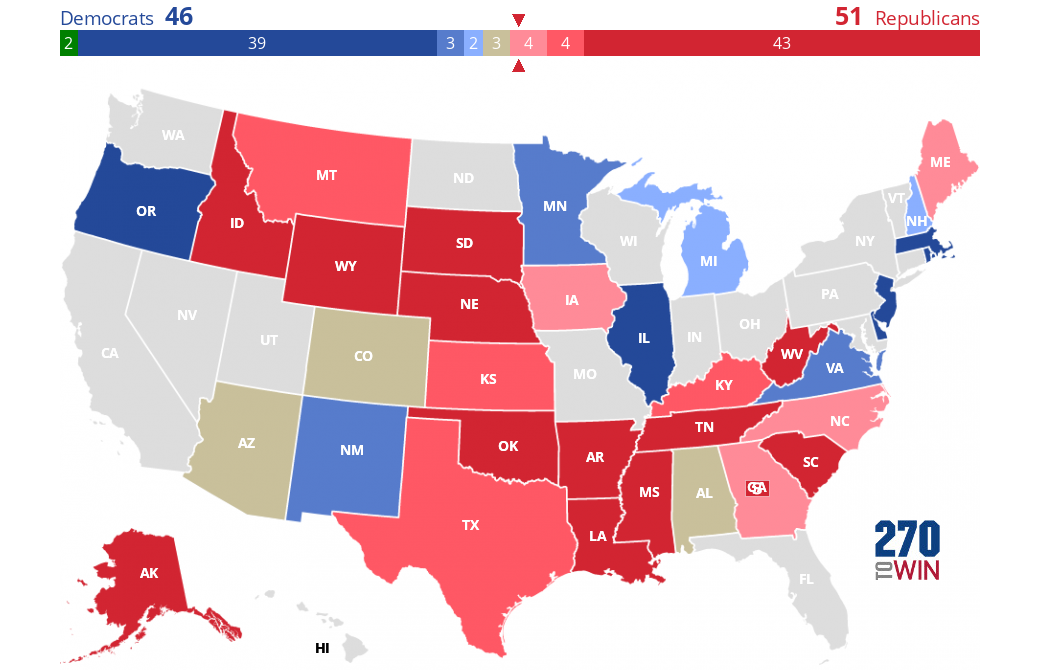 Sabato's Crystal Ball 2020 Senate Race Ratings