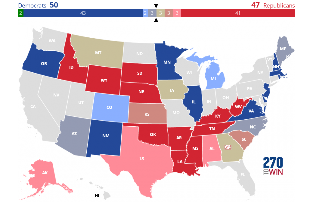 Inside Elections 2020 Senate Race Ratings