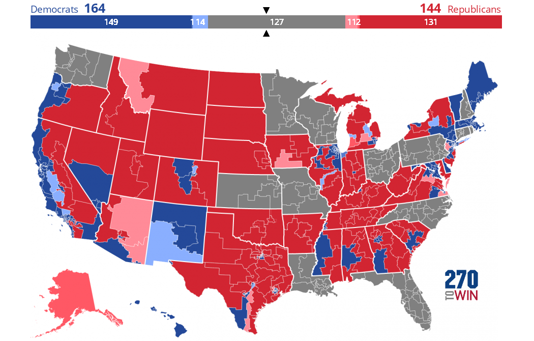 2022 House Election Interactive Map - 270toWin