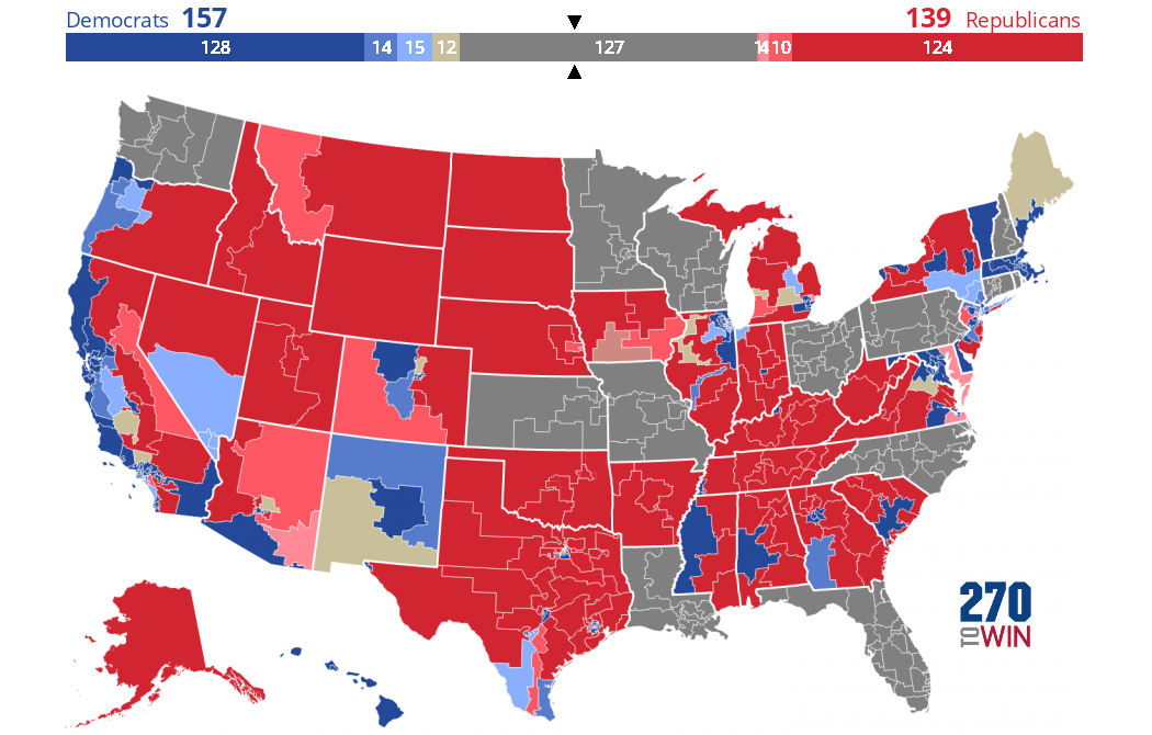 2022 House Election Interactive Map - 270toWin