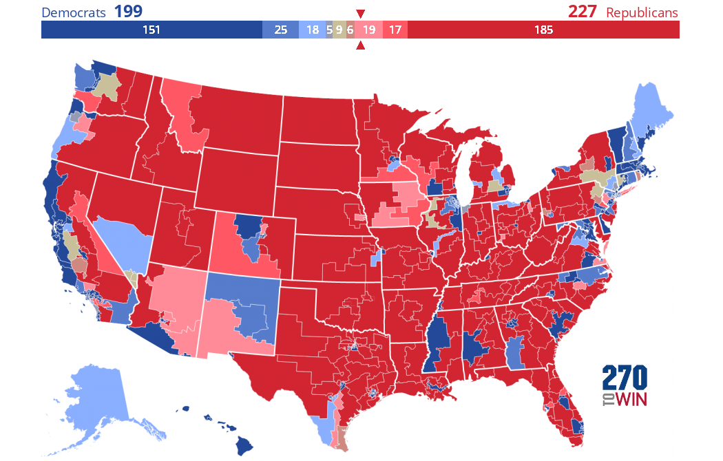 2022 House Election Forecast Maps 270toWin