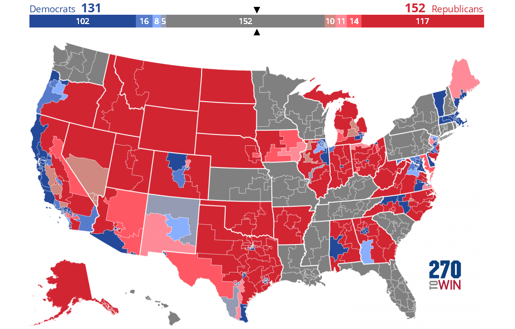 2022 House Election Interactive Map - 270toWin