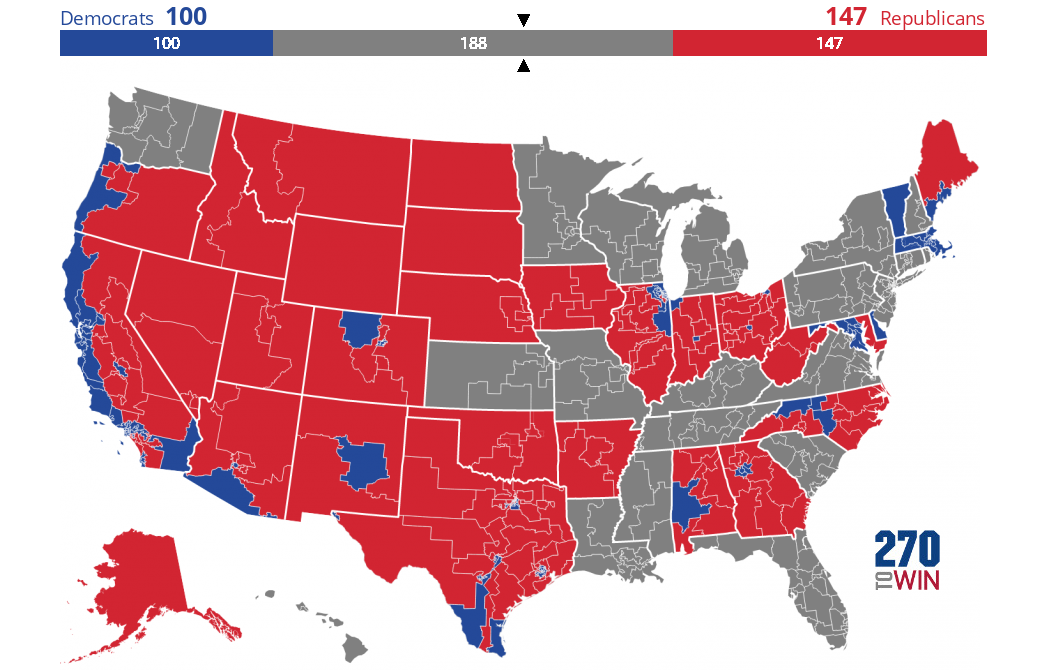 2022 House Election Interactive Map - 270toWin