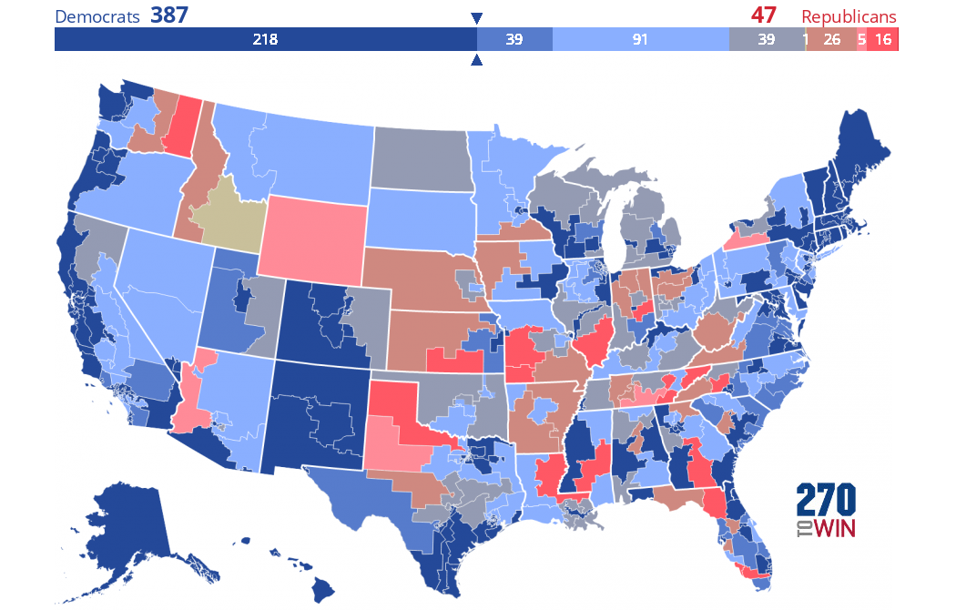 2022 House Election Interactive Map - 270toWin