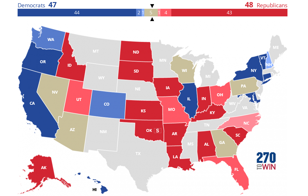 2022 Senate Election Interactive Map - 270toWin