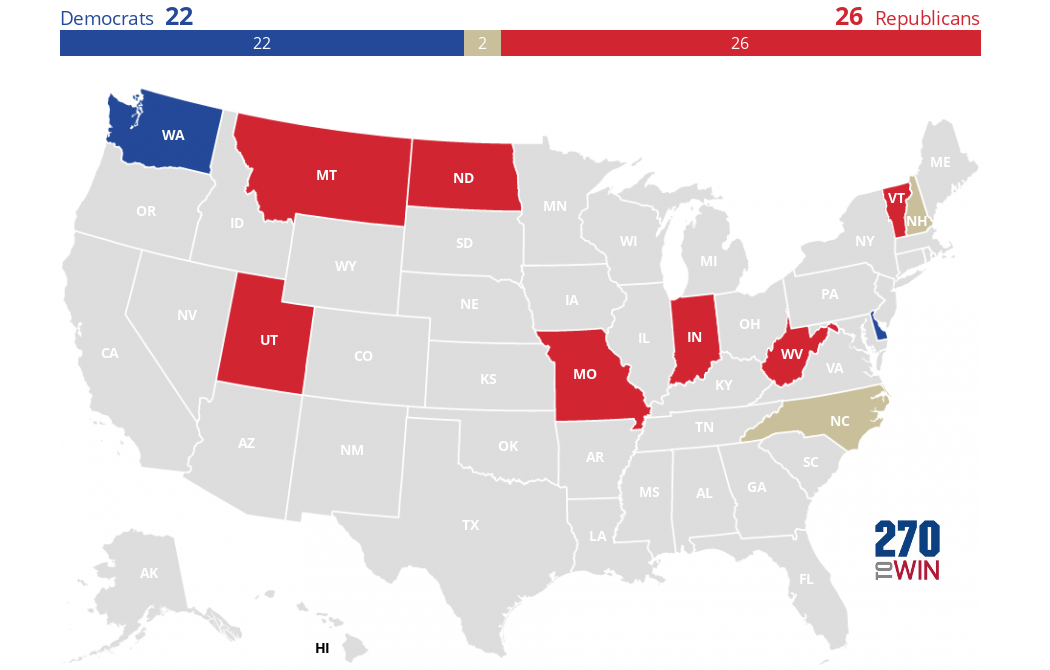 U.S. News 2024 Governor Race Ratings 270toWin