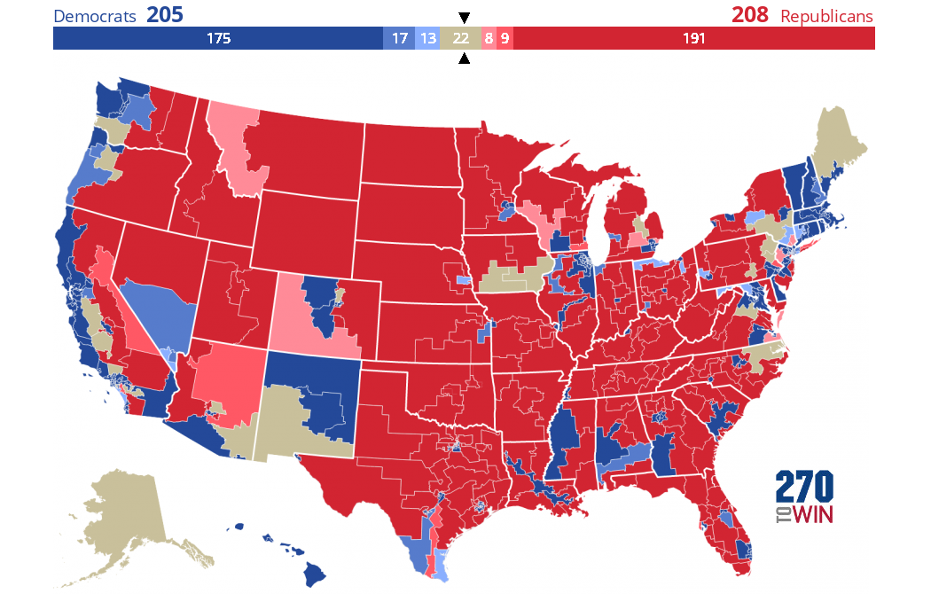 Cook Political Report 2024 House Ratings