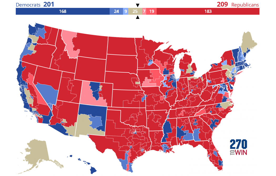 2024 House Election: Consensus Forecast