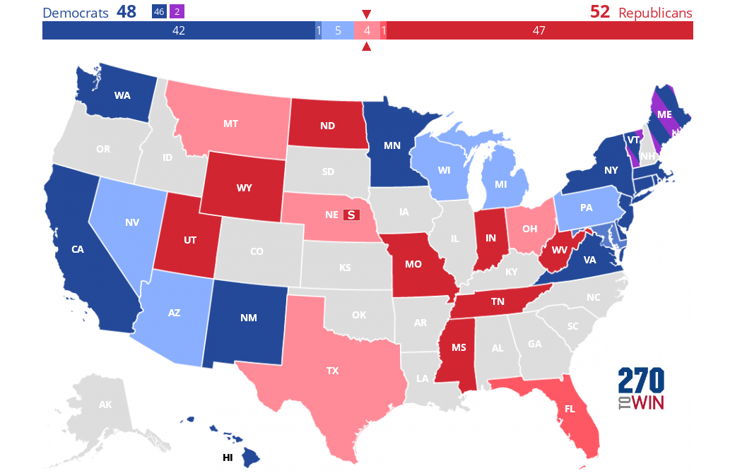 Crystal Ball 2024 Senate Ratings