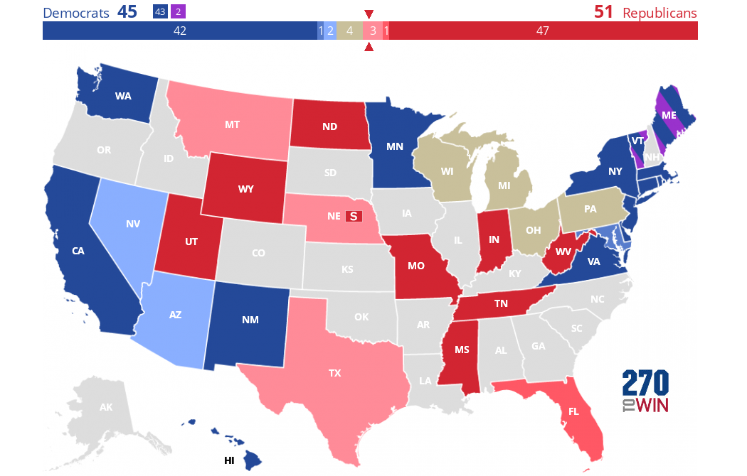 Cook Political Report 2024 Senate Ratings