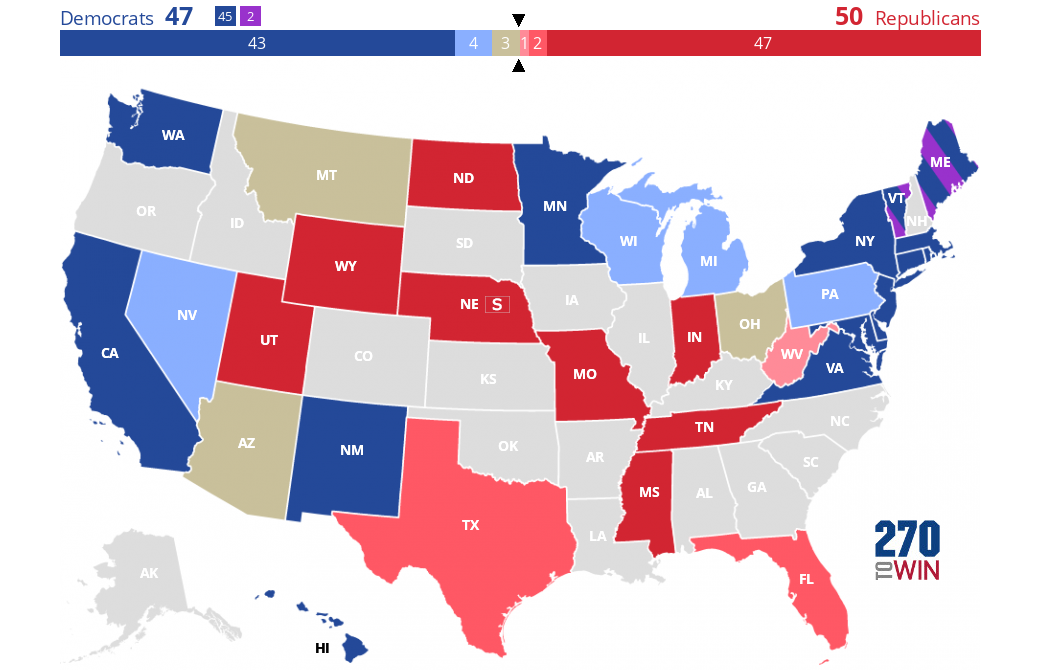 U.S. News 2024 Senate Race Ratings 270toWin