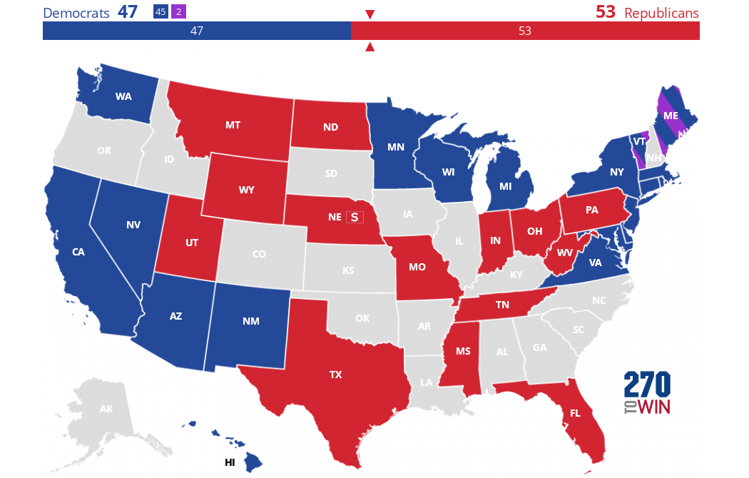 2024 Senate Election Results 270toWin