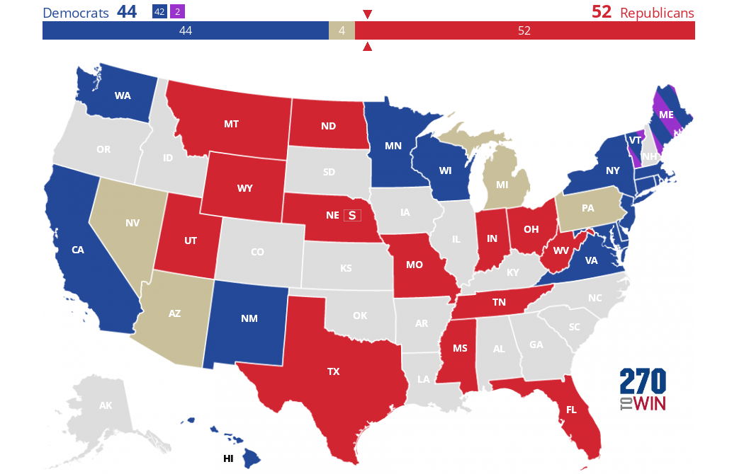 2024 Senate Election Results 270toWin