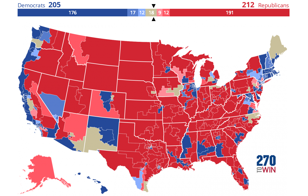 2026 House Election Interactive Map - 270toWin