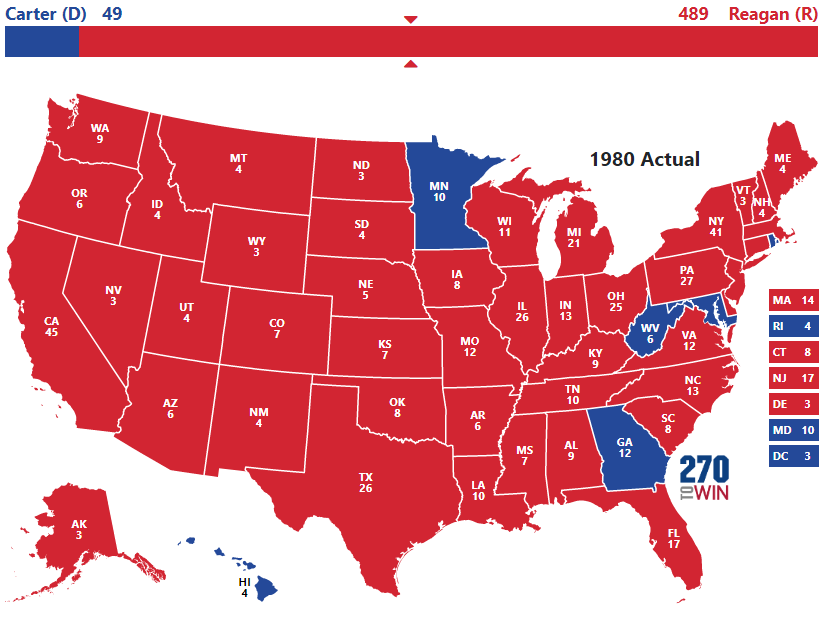 Presidential Election of 1980 270toWin