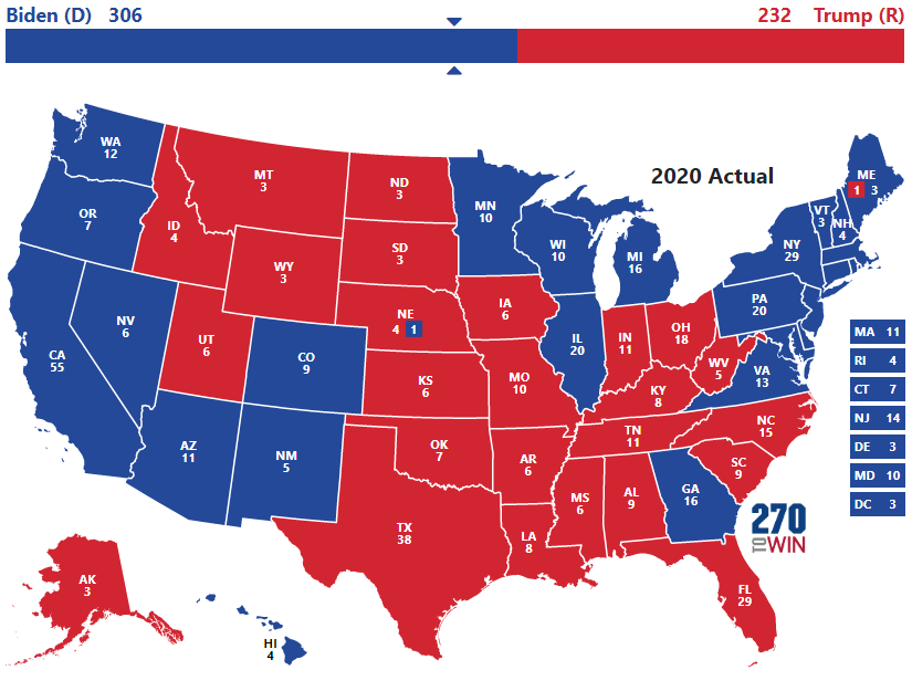 Historical Presidential Election Map Timeline - 270toWin