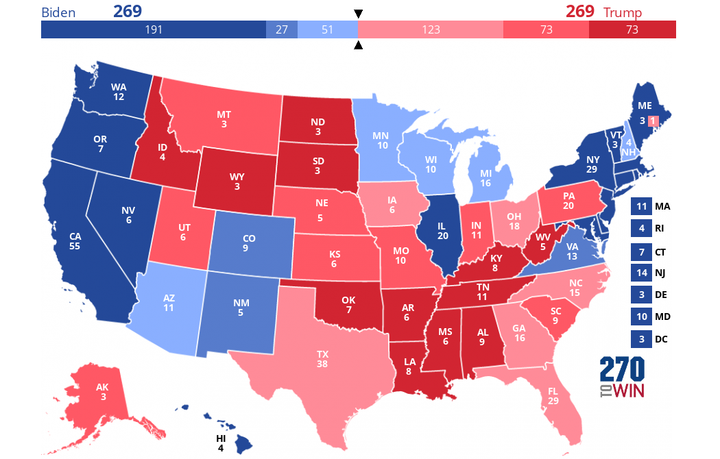 2024 Presidential Election Interactive Map