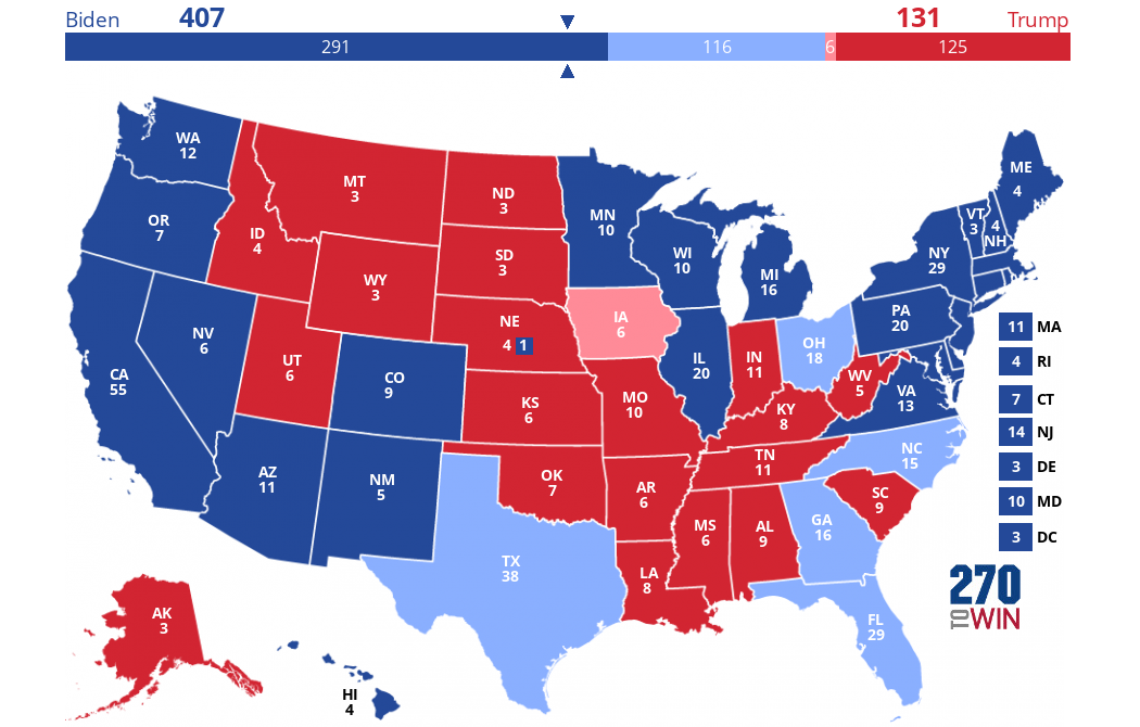 2024 Presidential Election Interactive Map