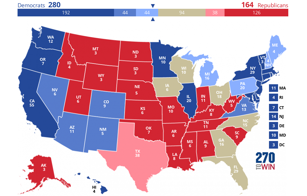 2020 Presidential Election Interactive Map