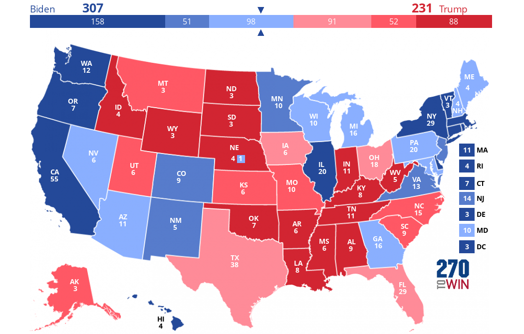 2025 Presidential Election Interactive Map