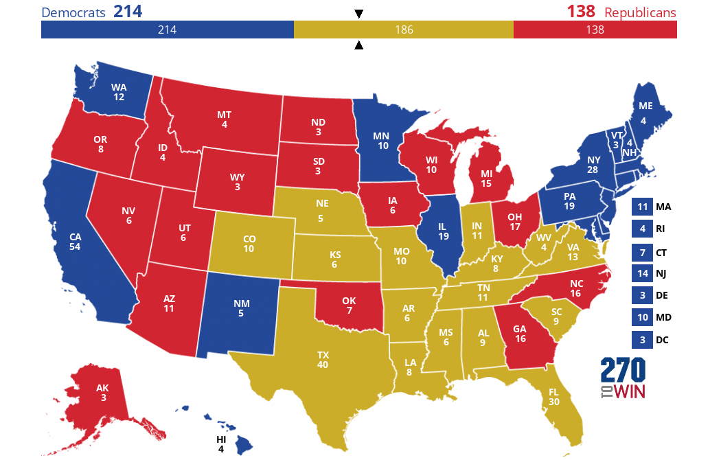 2024 Presidential Election Interactive Map