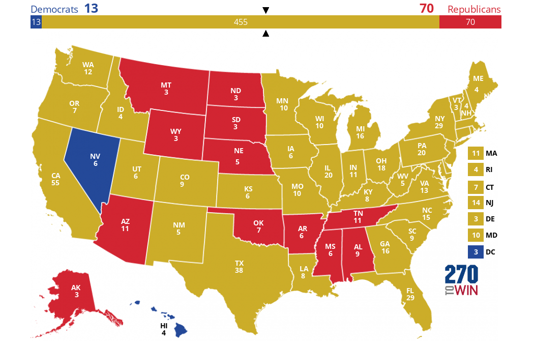 2020 Presidential Election Interactive Map