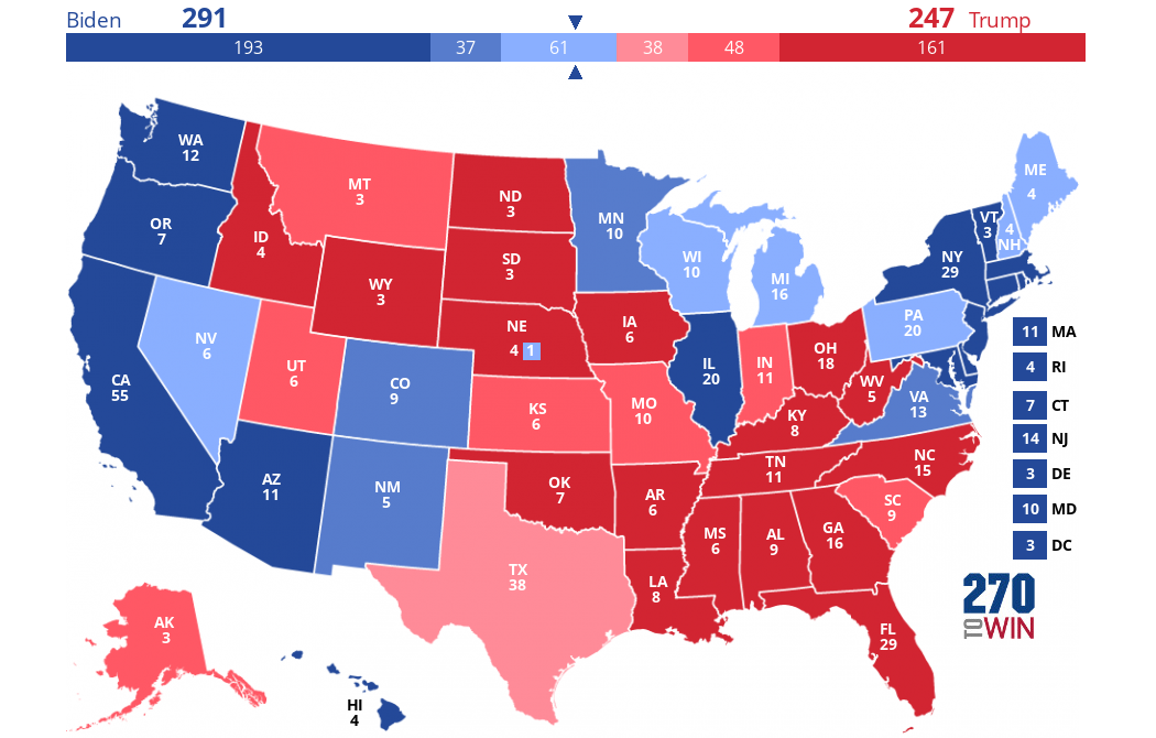 2024 Presidential Election Interactive Map