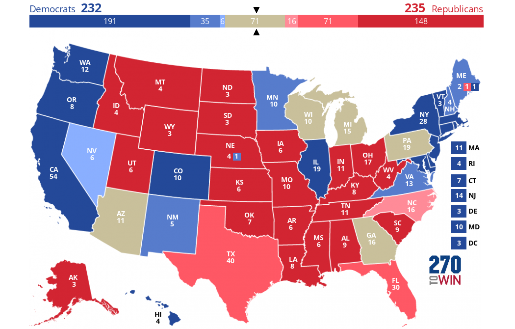 Elections Daily 2024 President Ratings