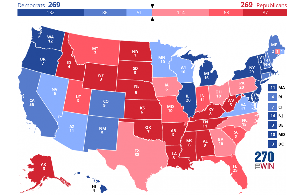2024 Presidential Election Polls Today Map Jemima Rickie