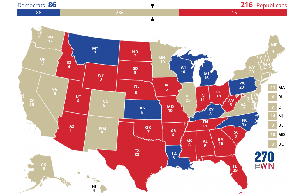 2020 Presidential Election Interactive Map