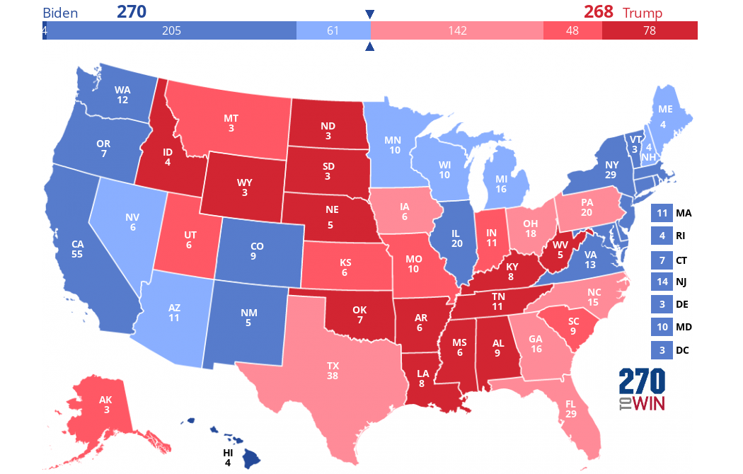 2024 Presidential Election Interactive Map