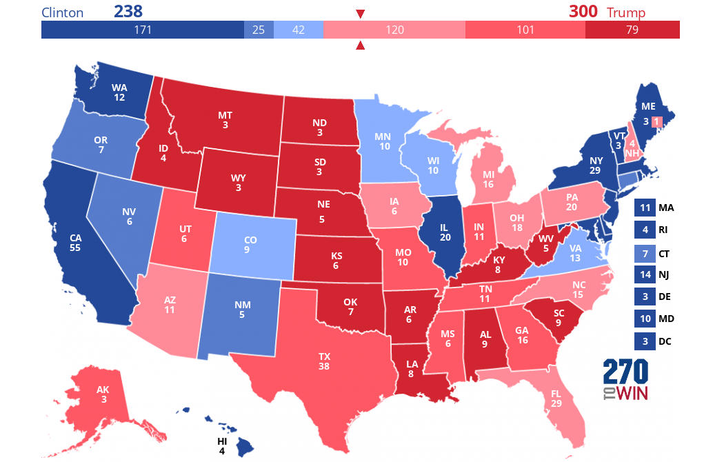 2024 Presidential Election Interactive Map