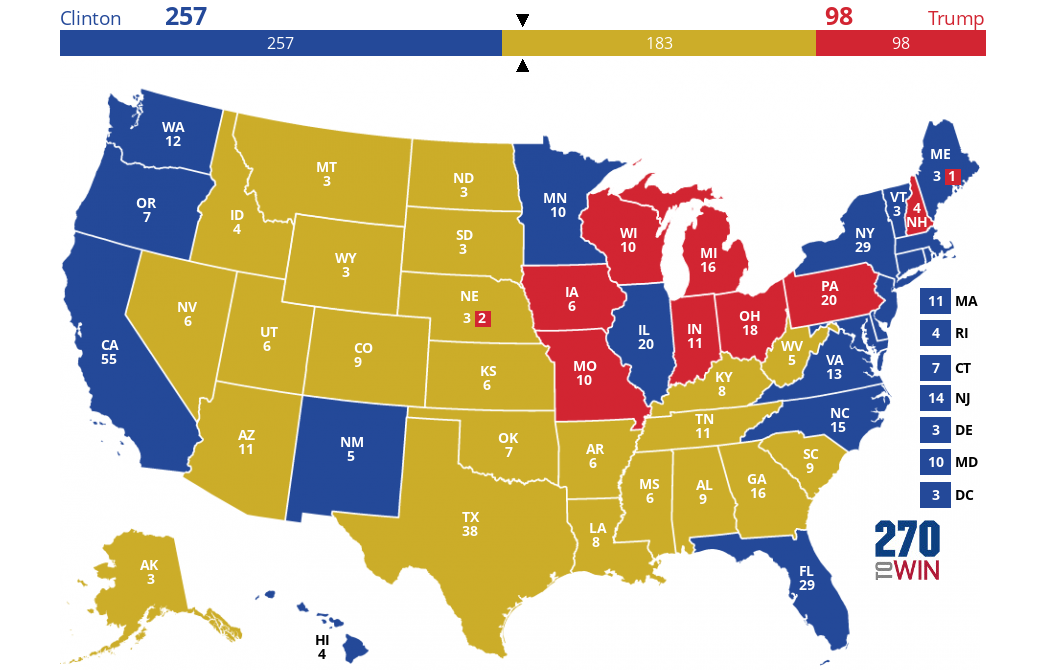 2024 Presidential Election Interactive Map