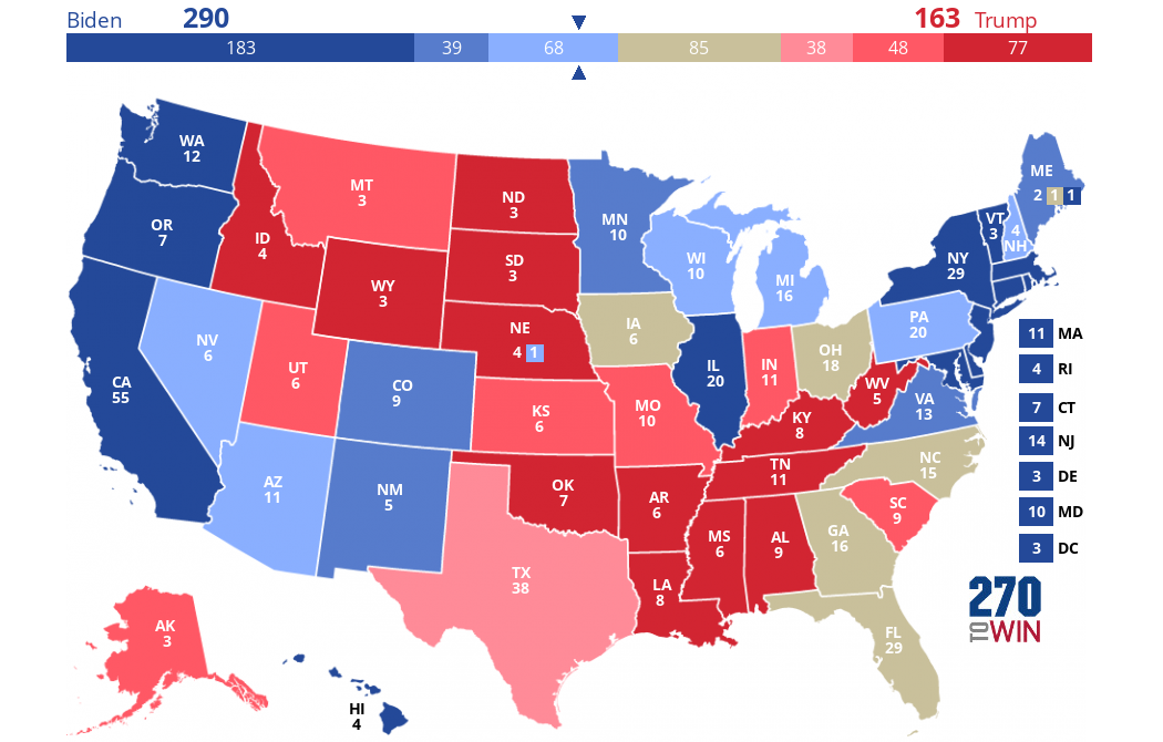 2024 Presidential Election Interactive Map