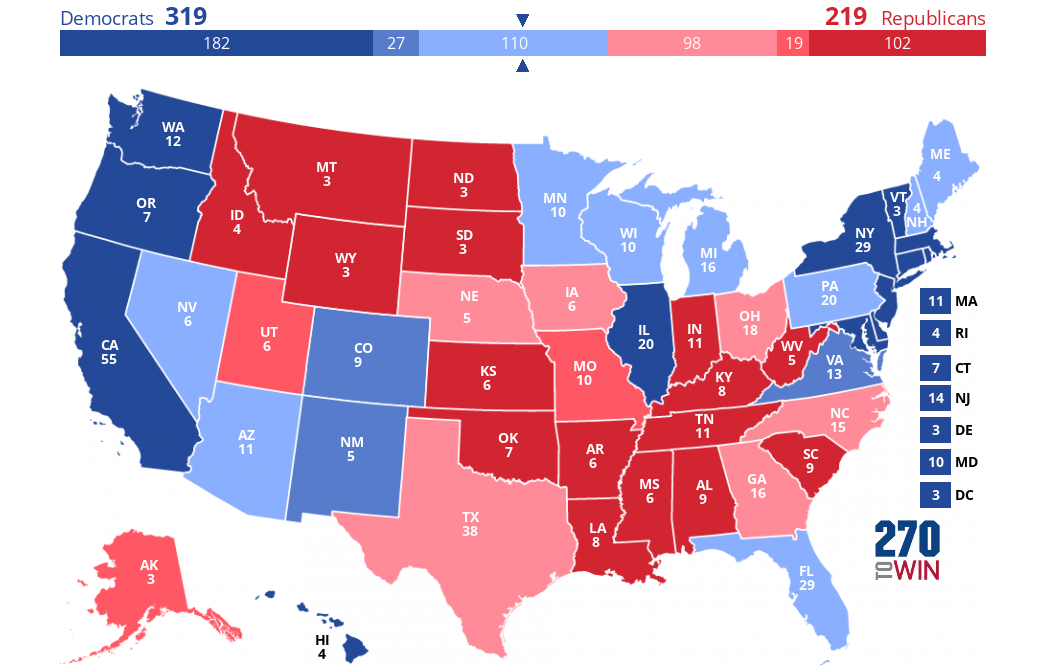 2020 Presidential Election Interactive Map