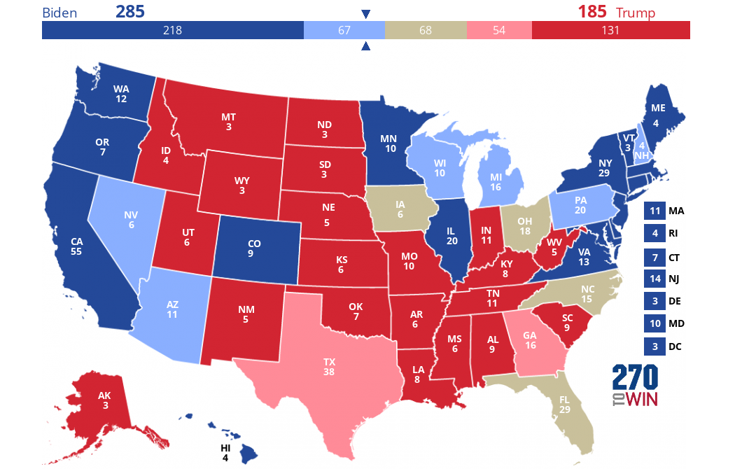 2024 Presidential Election Interactive Map