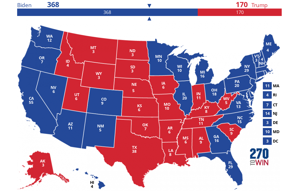 2024 Presidential Election Interactive Map